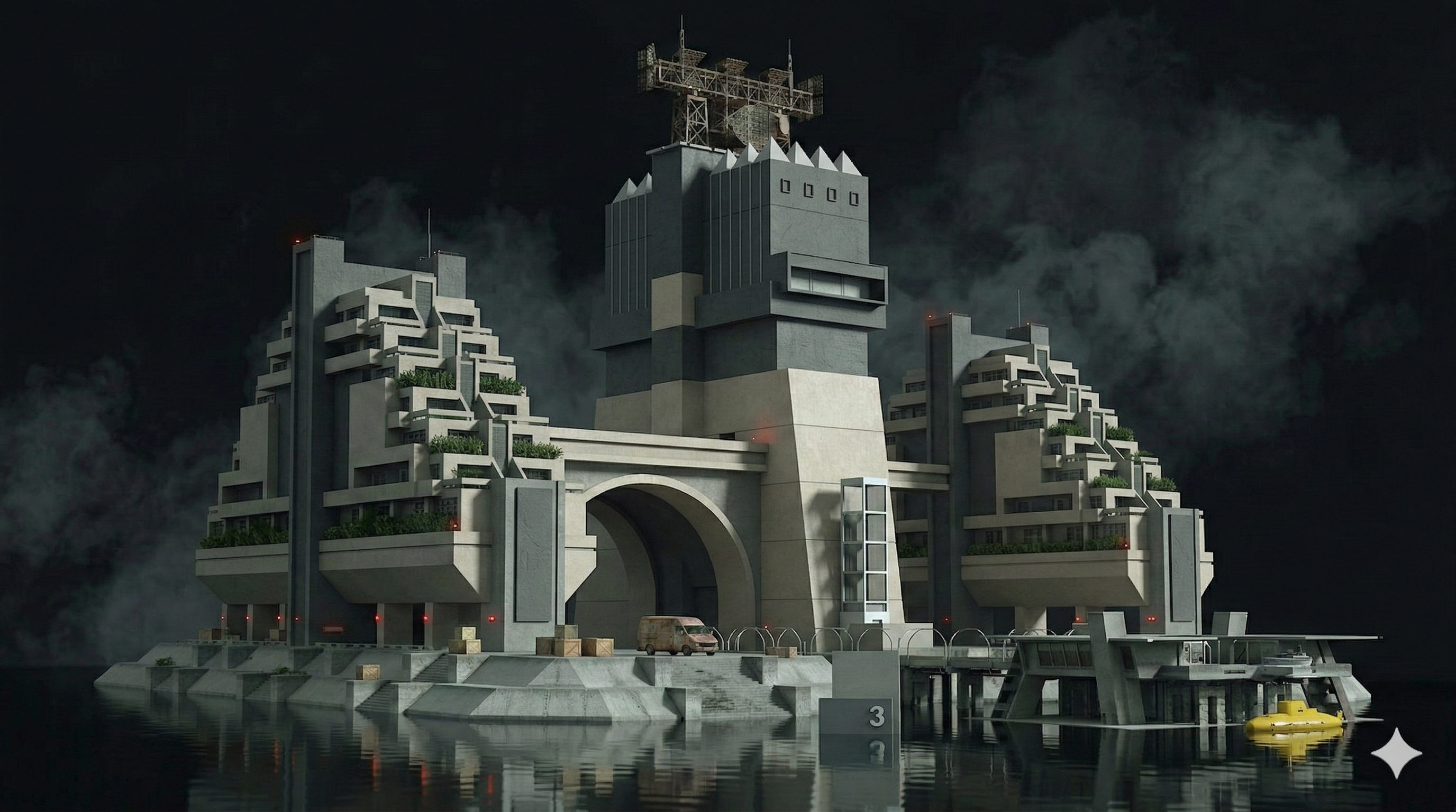 Monumento brutalista